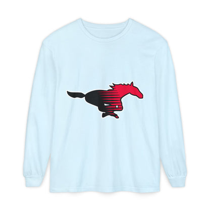 Garment-Dyed Long Sleeve Tee