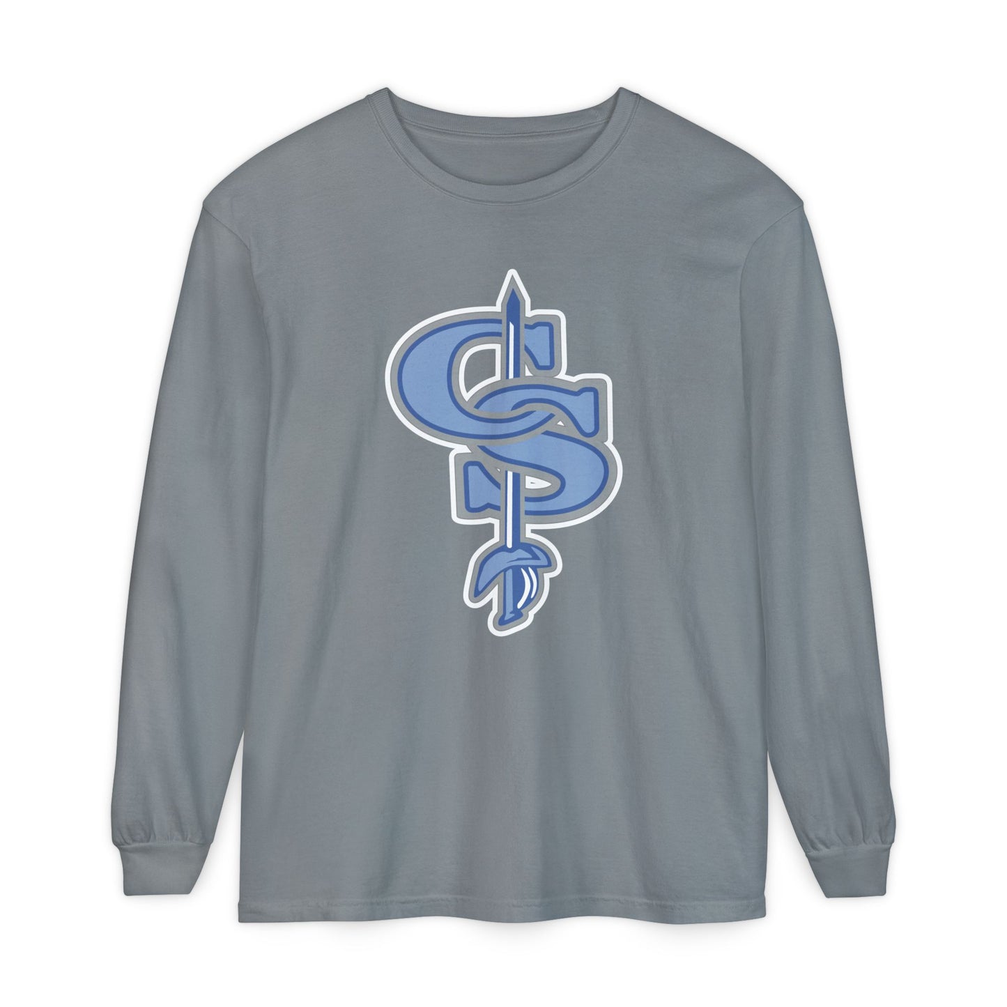 Garment-Dyed Long Sleeve Tee