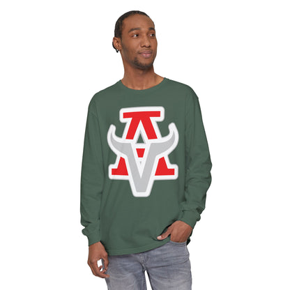 Garment-Dyed Long Sleeve Tee