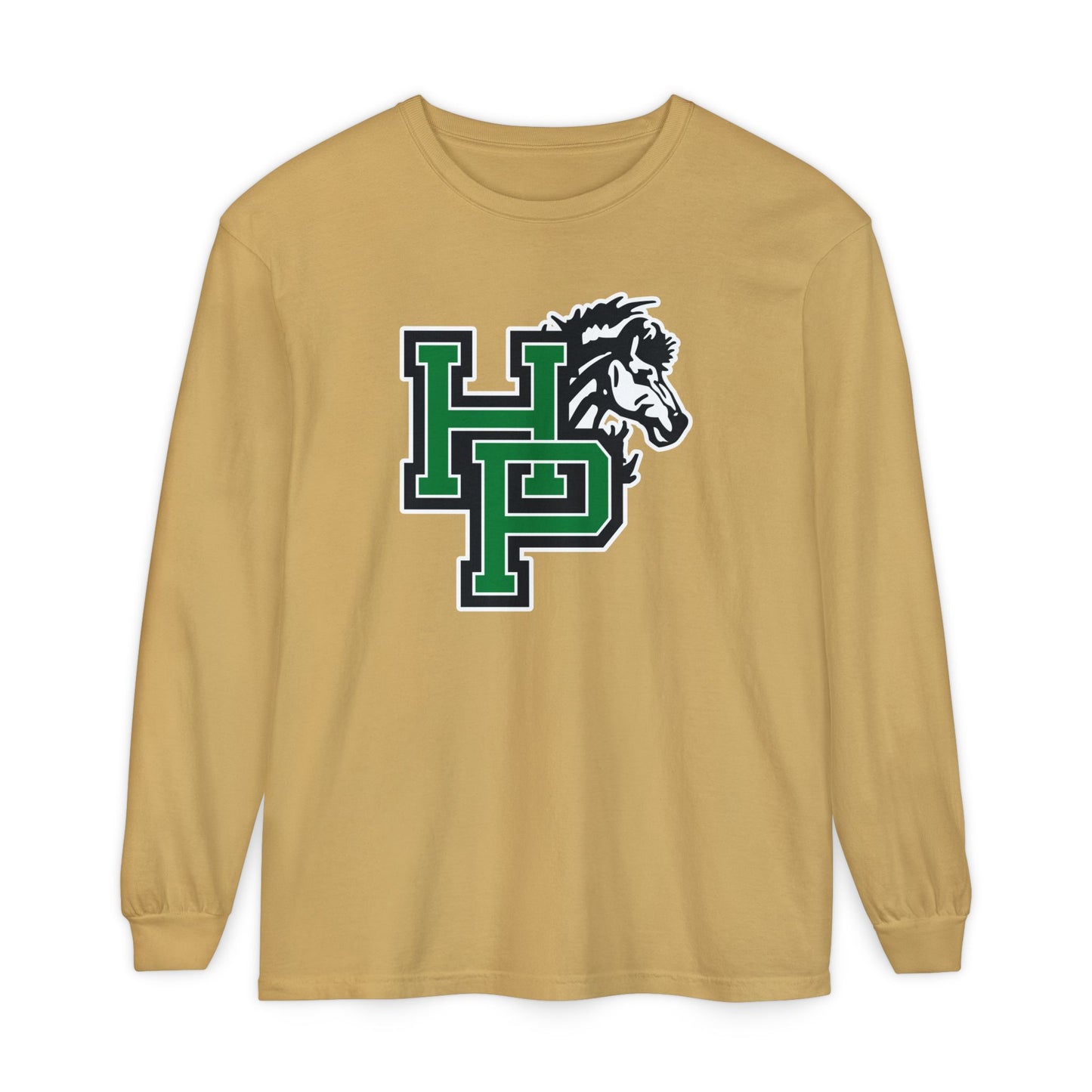 Garment-Dyed Long Sleeve Tee
