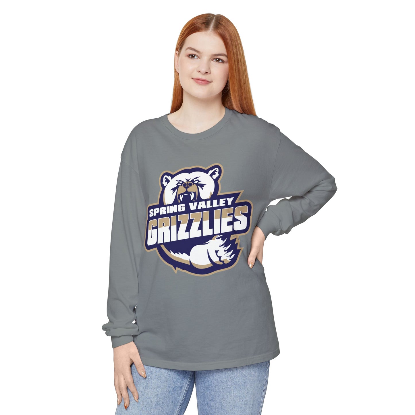 Garment-Dyed Long Sleeve Tee
