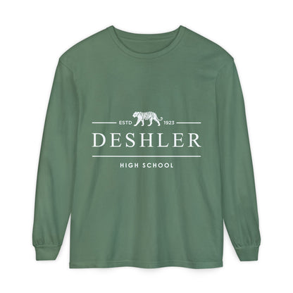 Garment-Dyed Long Sleeve Tee