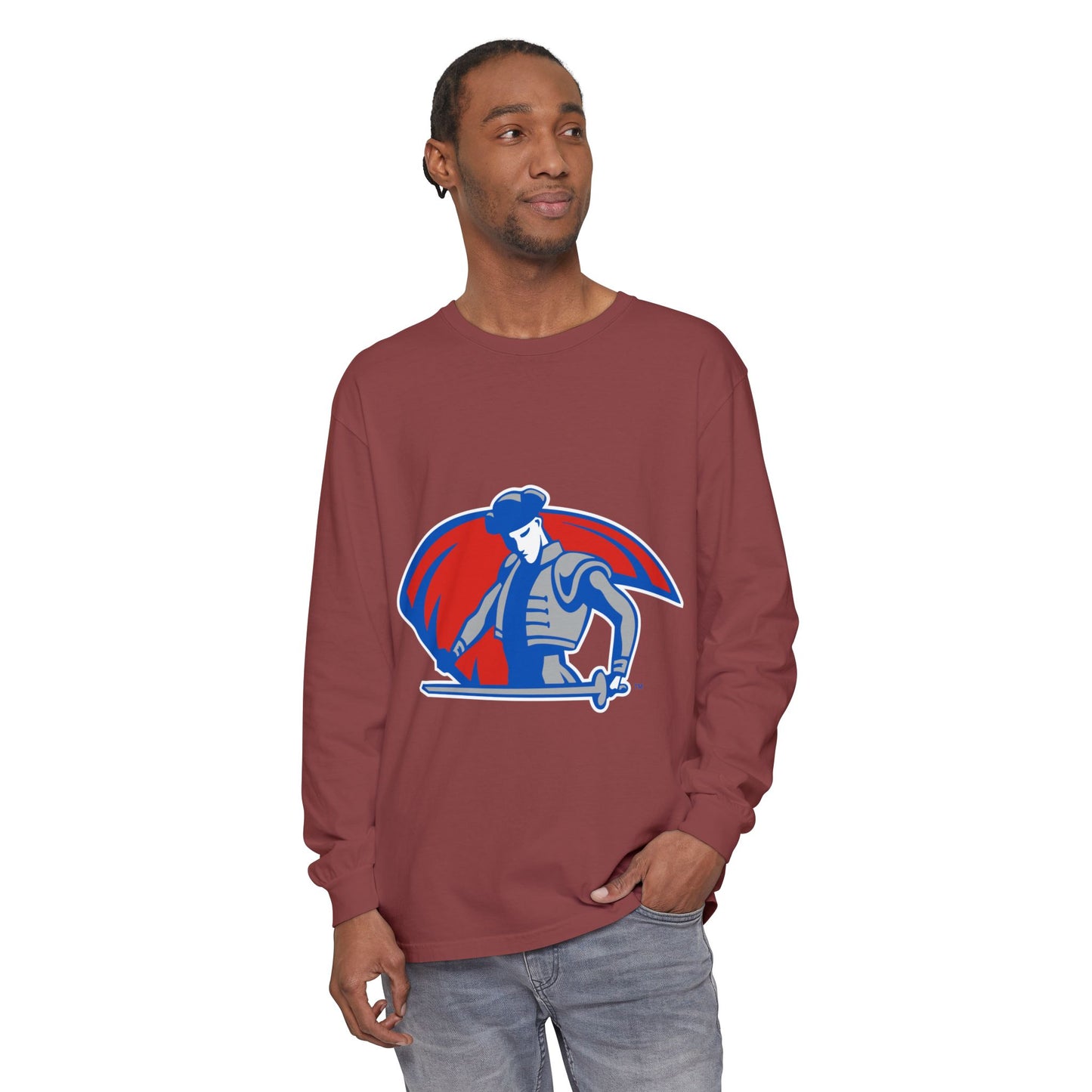 Garment-Dyed Long Sleeve Tee