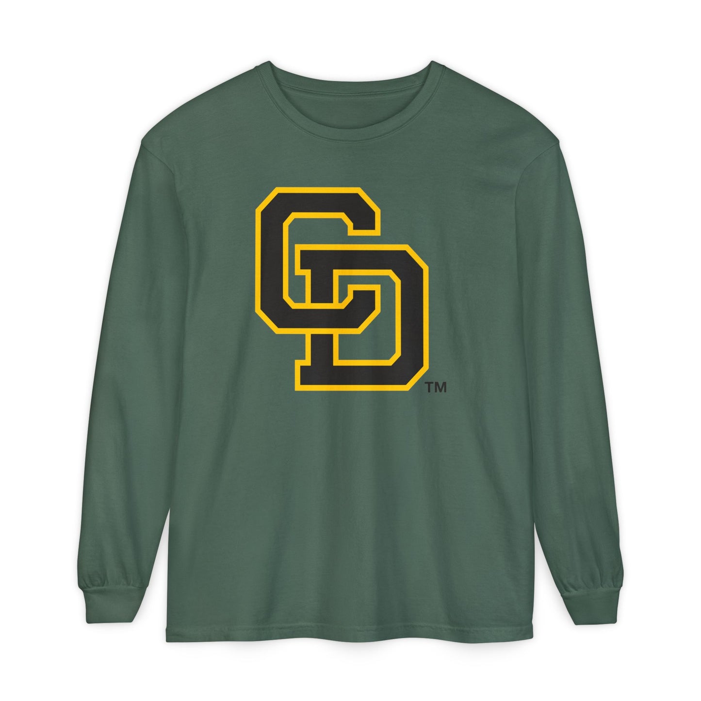 Garment-Dyed Long Sleeve Tee