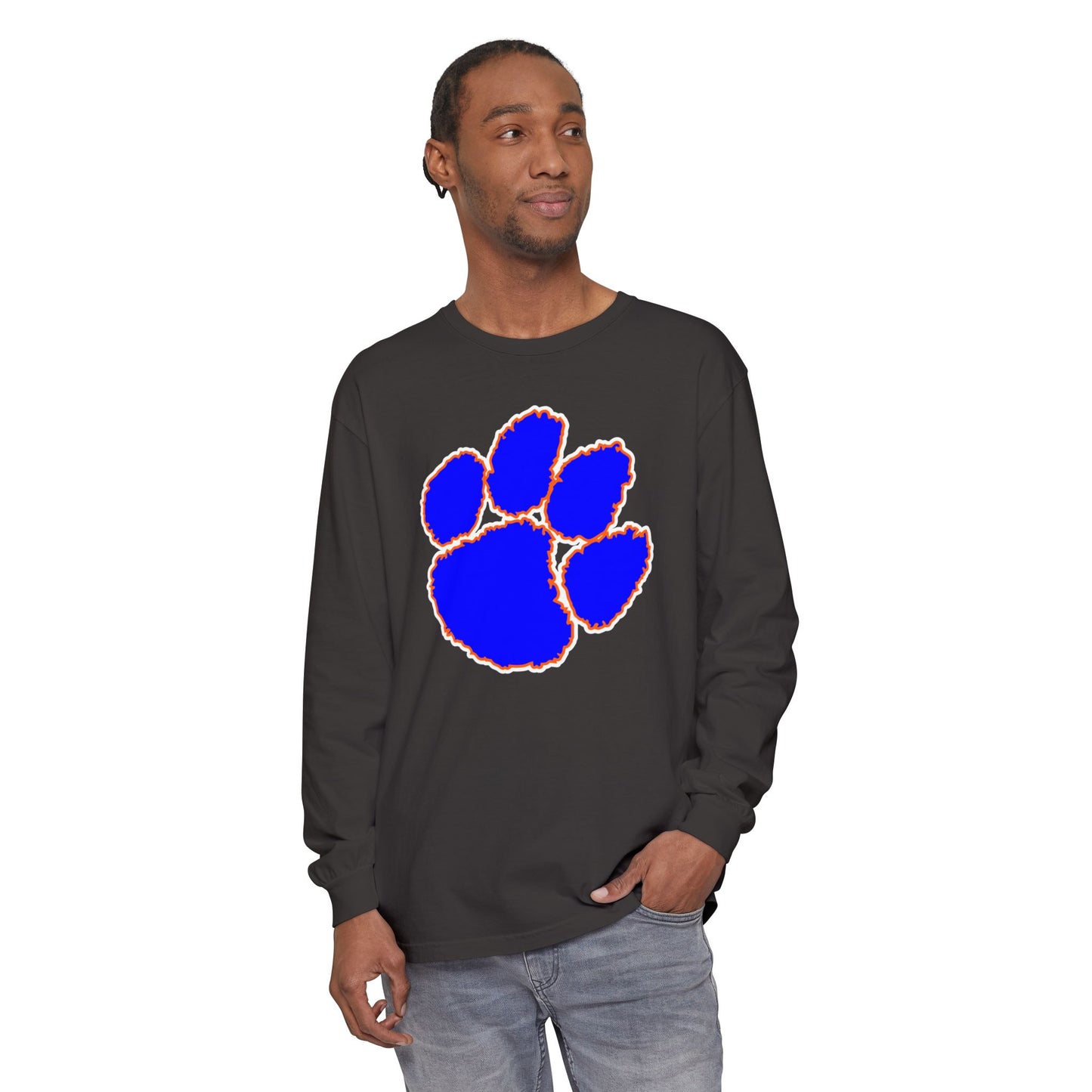 Garment-Dyed Long Sleeve Tee