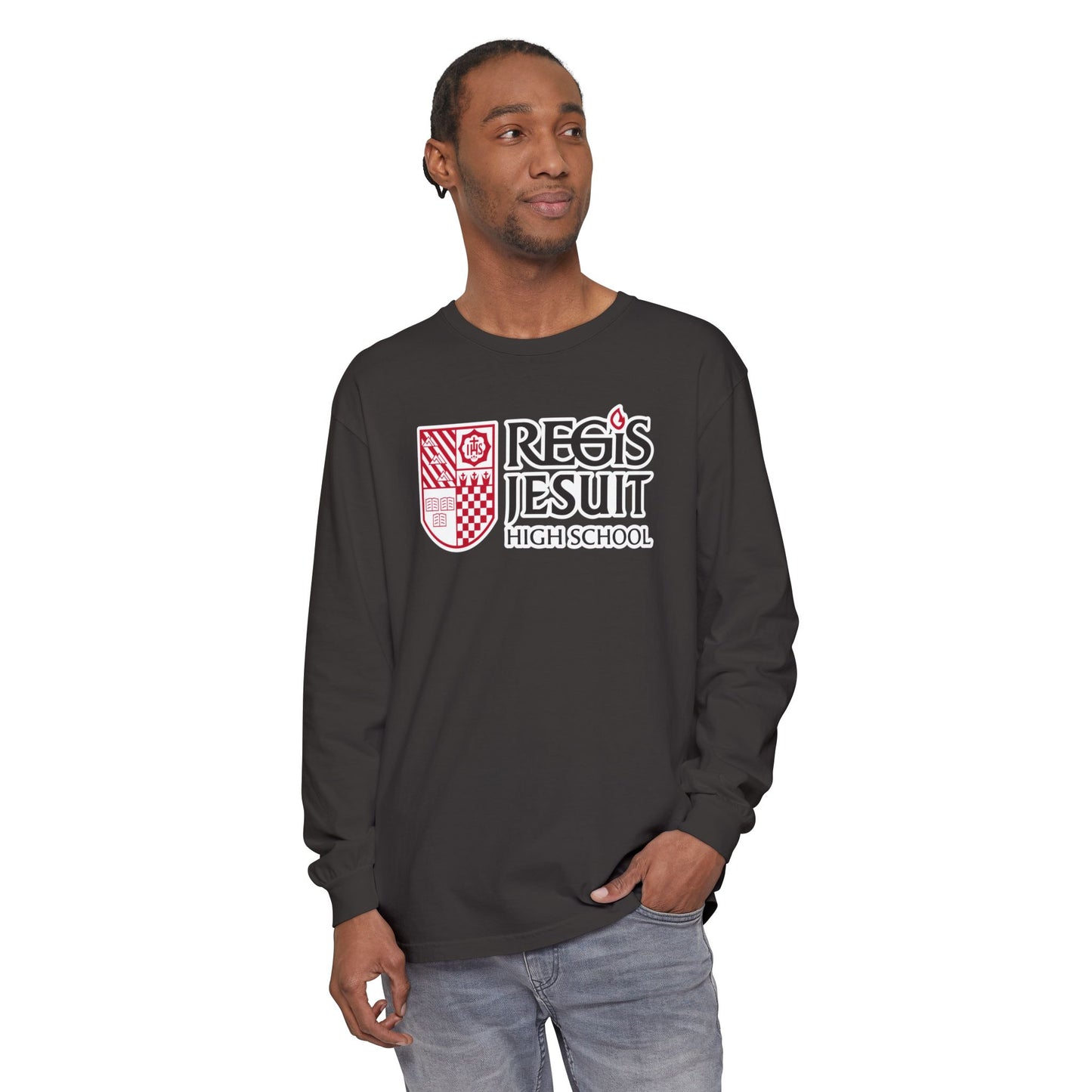 Garment-Dyed Long Sleeve Tee