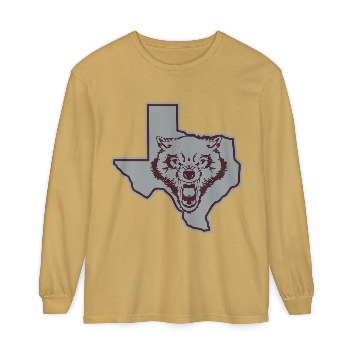 Garment-Dyed Long Sleeve Tee