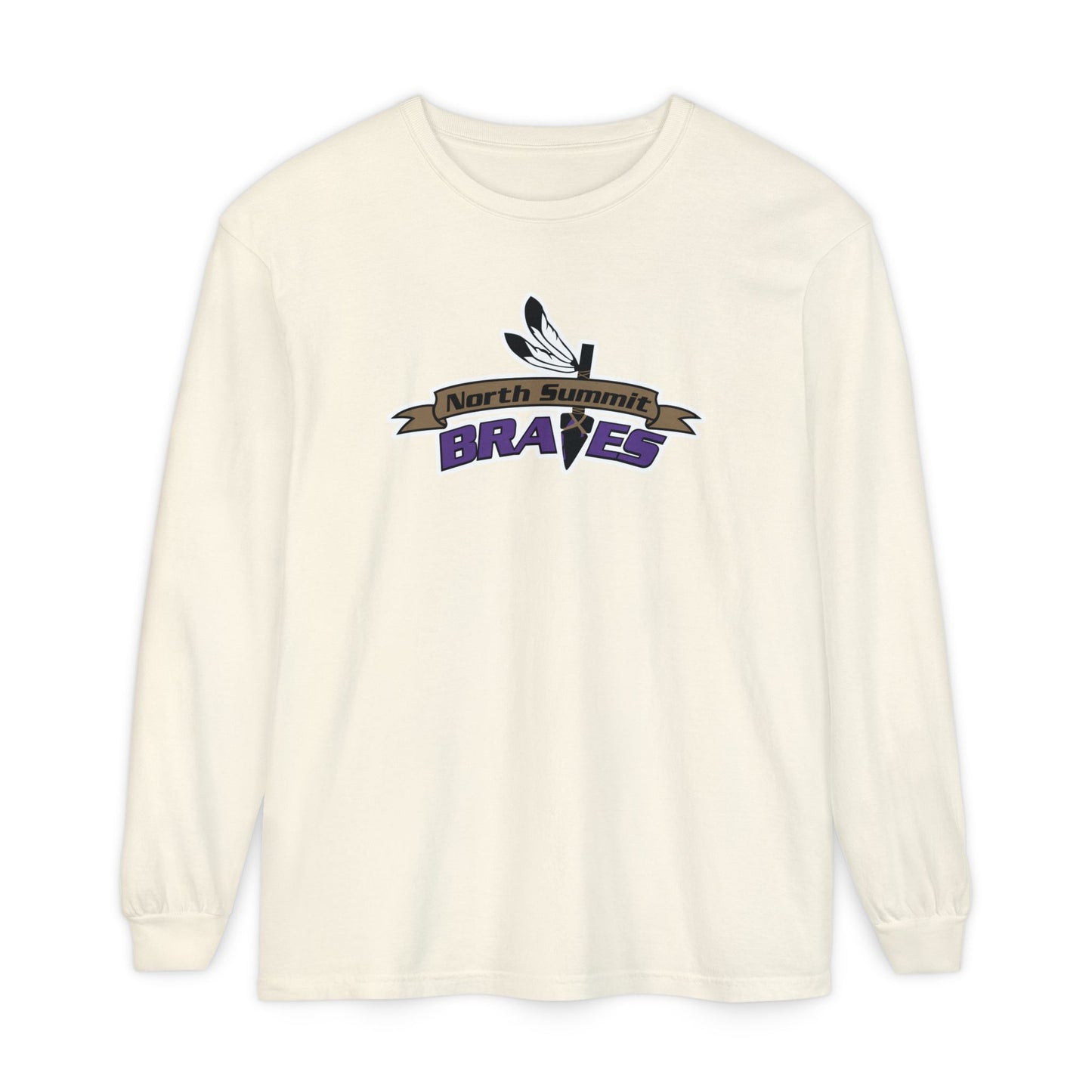 Garment-Dyed Long Sleeve Tee
