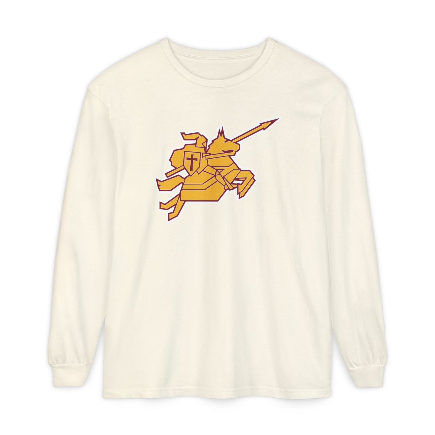 Garment-Dyed Long Sleeve Tee