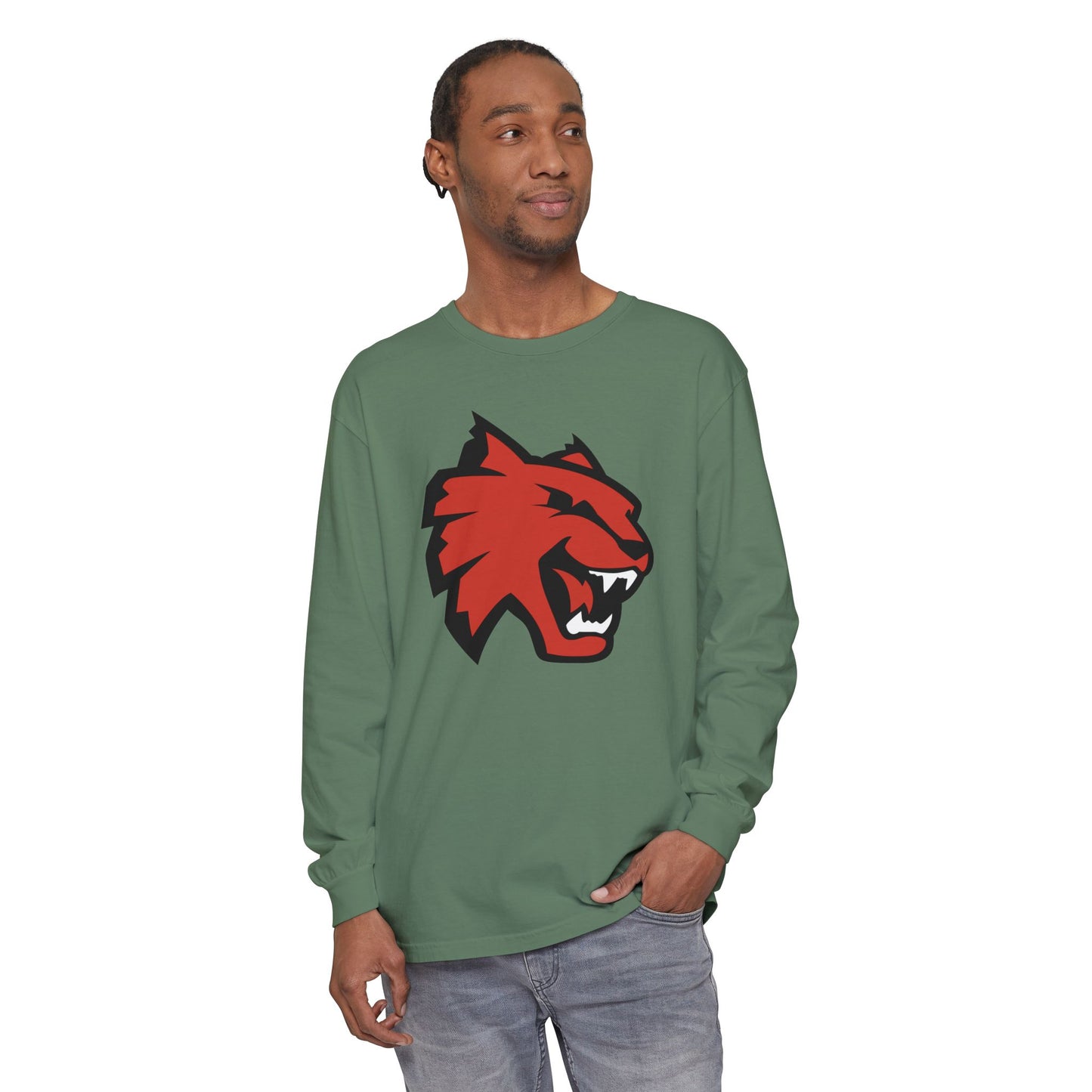 Garment-Dyed Long Sleeve Tee