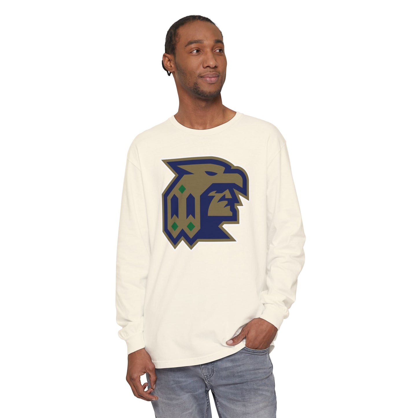 Garment-Dyed Long Sleeve Tee