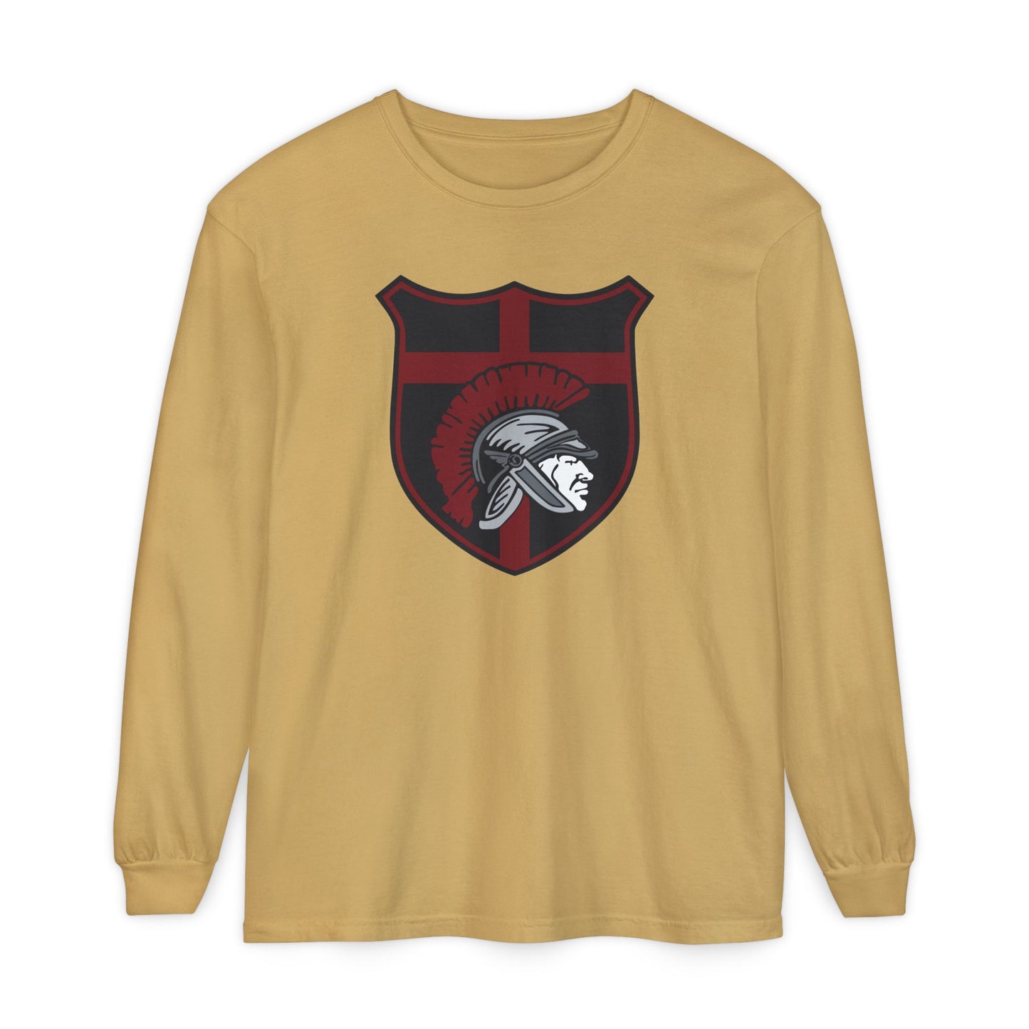 Garment-Dyed Long Sleeve Tee