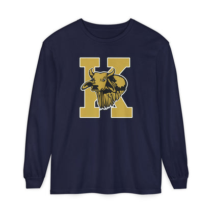 Garment-Dyed Long Sleeve Tee