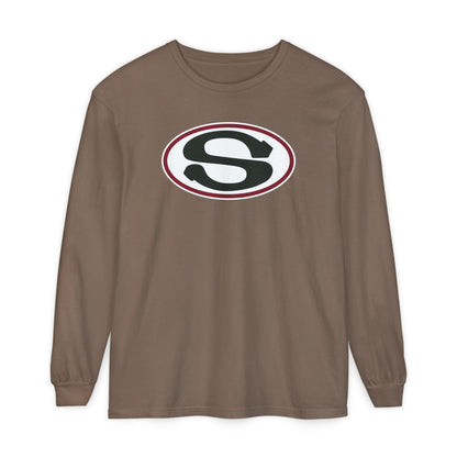 Garment-Dyed Long Sleeve Tee