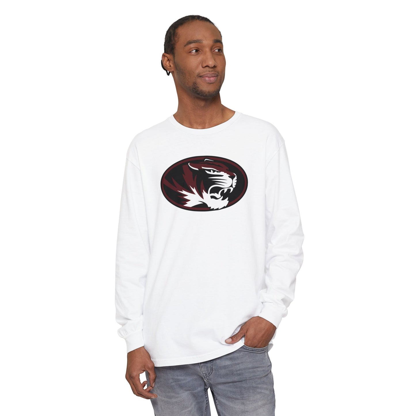 Garment-Dyed Long Sleeve Tee