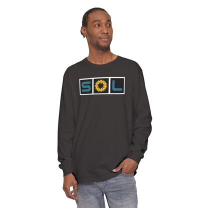 Garment-Dyed Long Sleeve Tee