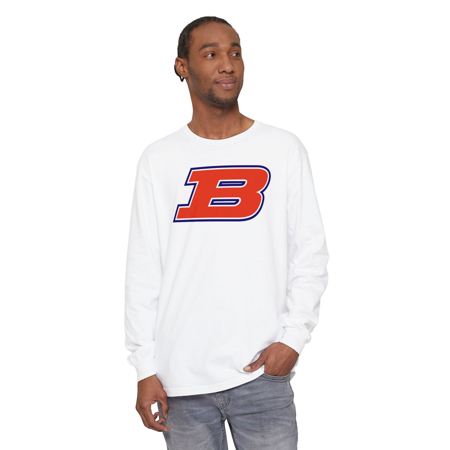 Garment-Dyed Long Sleeve Tee