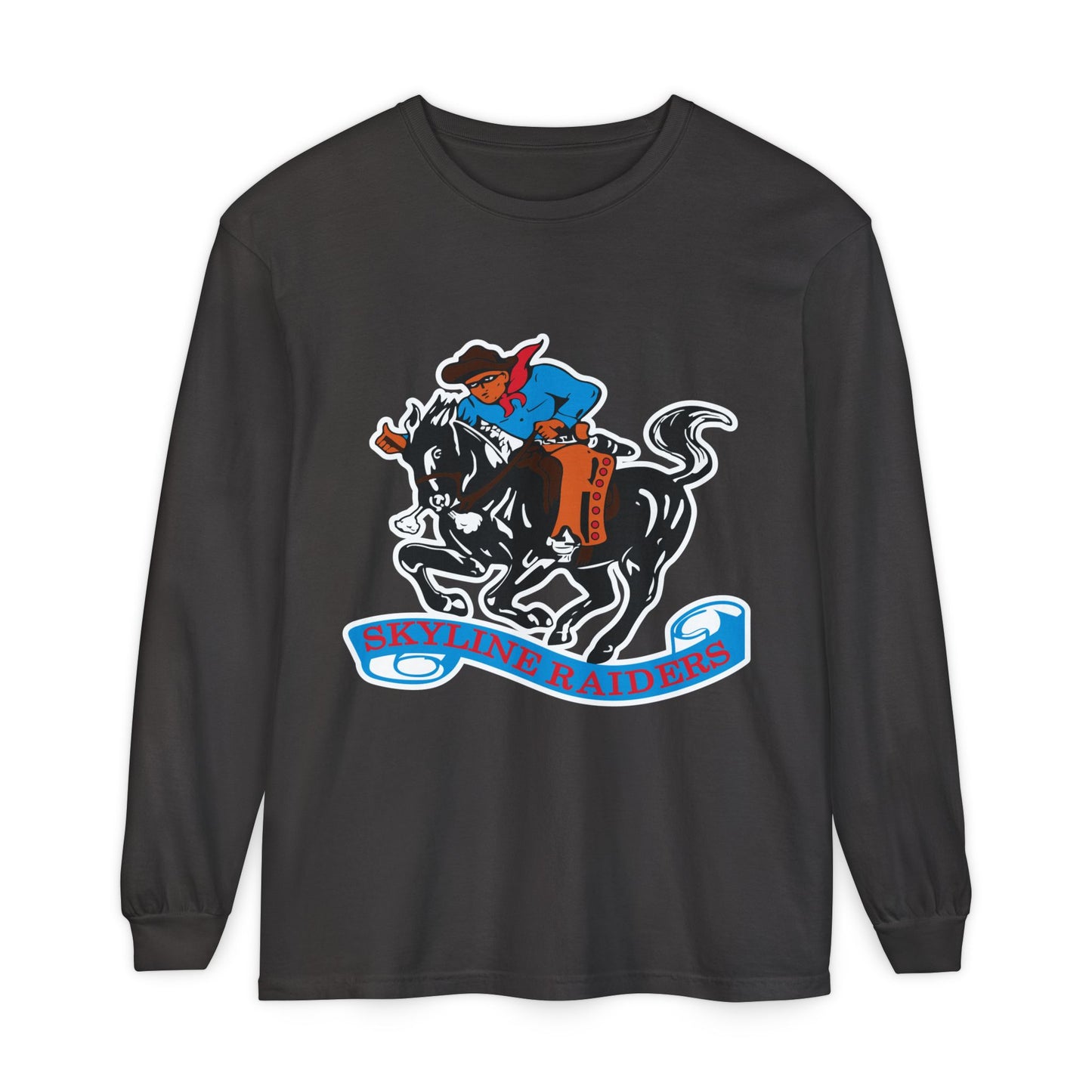 Garment-Dyed Long Sleeve Tee