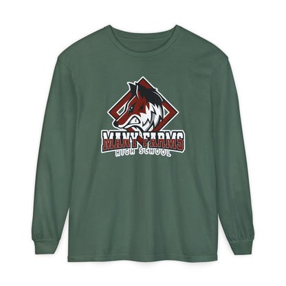 Garment-Dyed Long Sleeve Tee