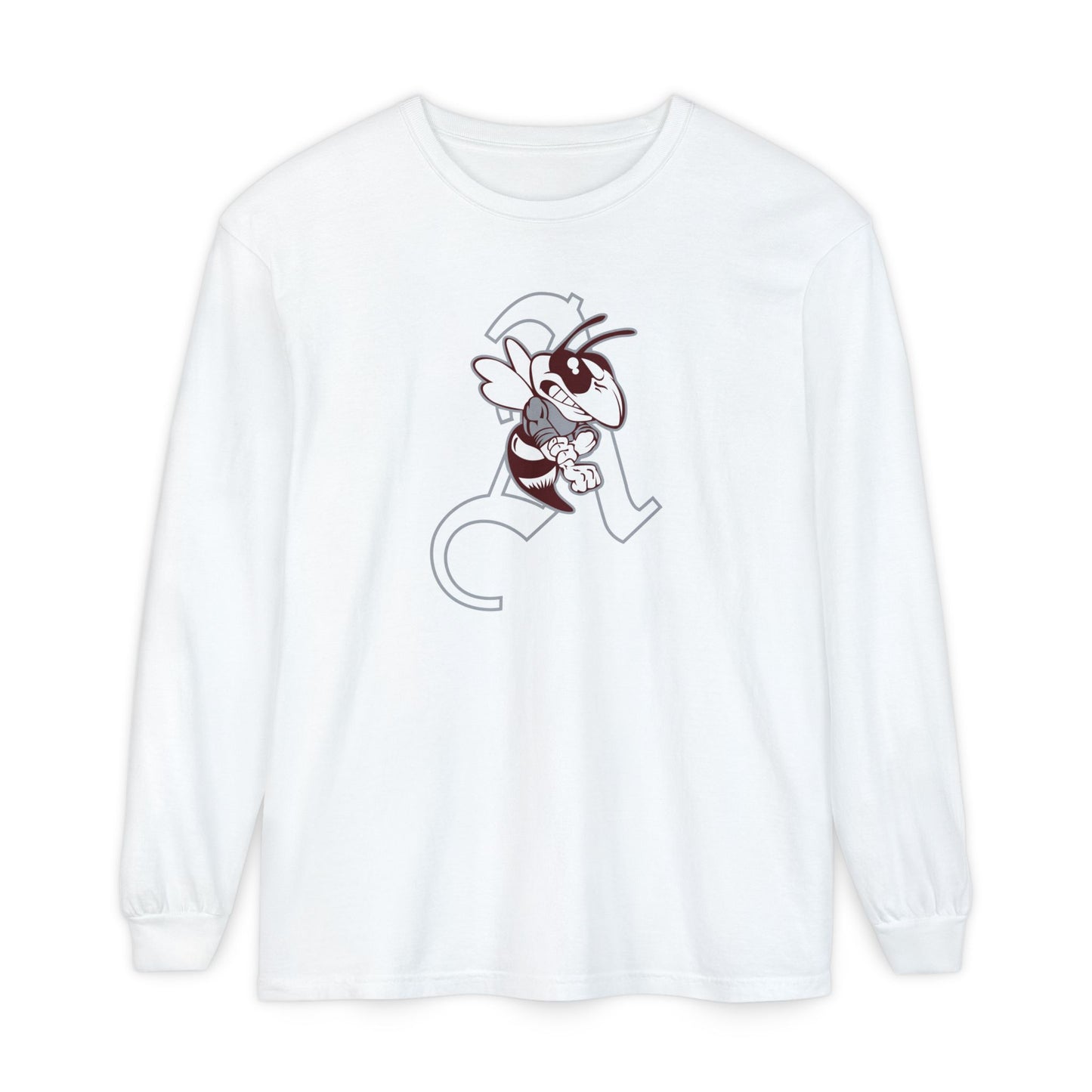 Garment-Dyed Long Sleeve Tee