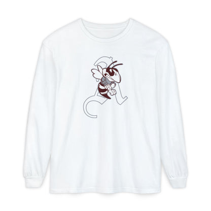 Garment-Dyed Long Sleeve Tee