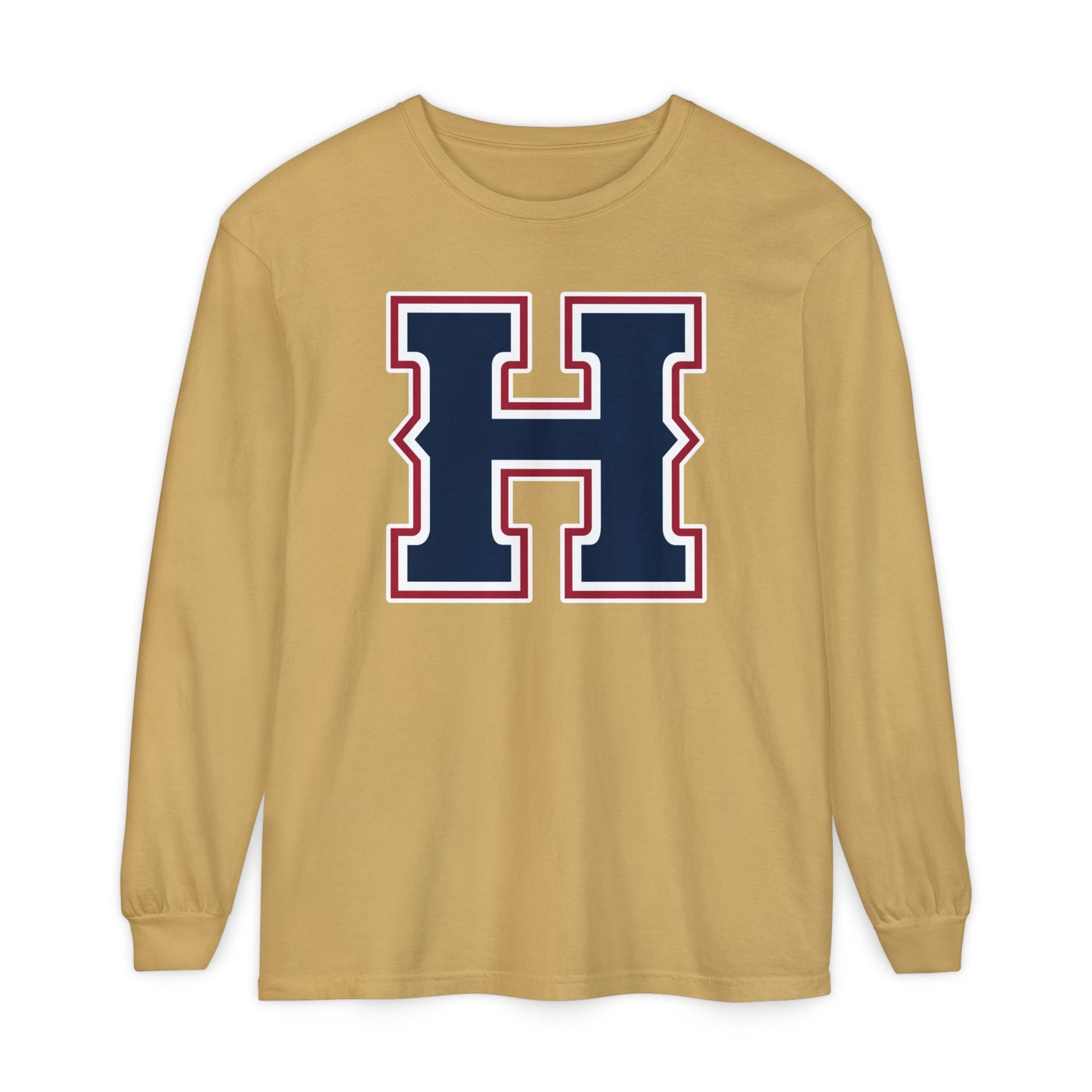 Garment-Dyed Long Sleeve Tee