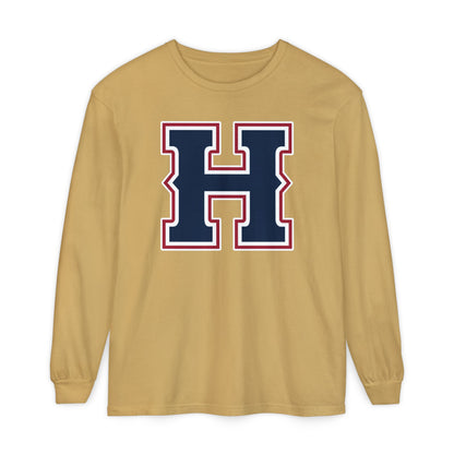 Garment-Dyed Long Sleeve Tee