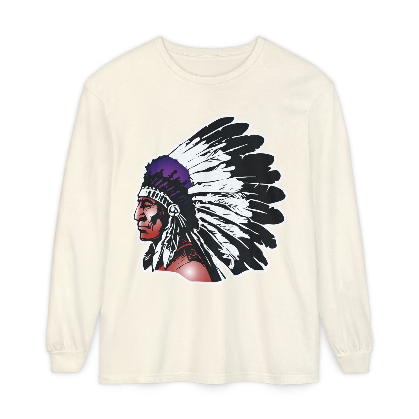 Garment-Dyed Long Sleeve Tee