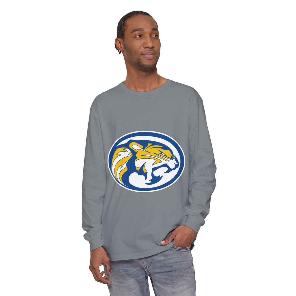 Garment-Dyed Long Sleeve Tee