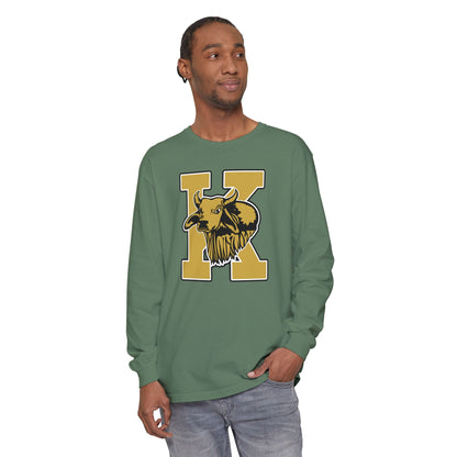 Garment-Dyed Long Sleeve Tee
