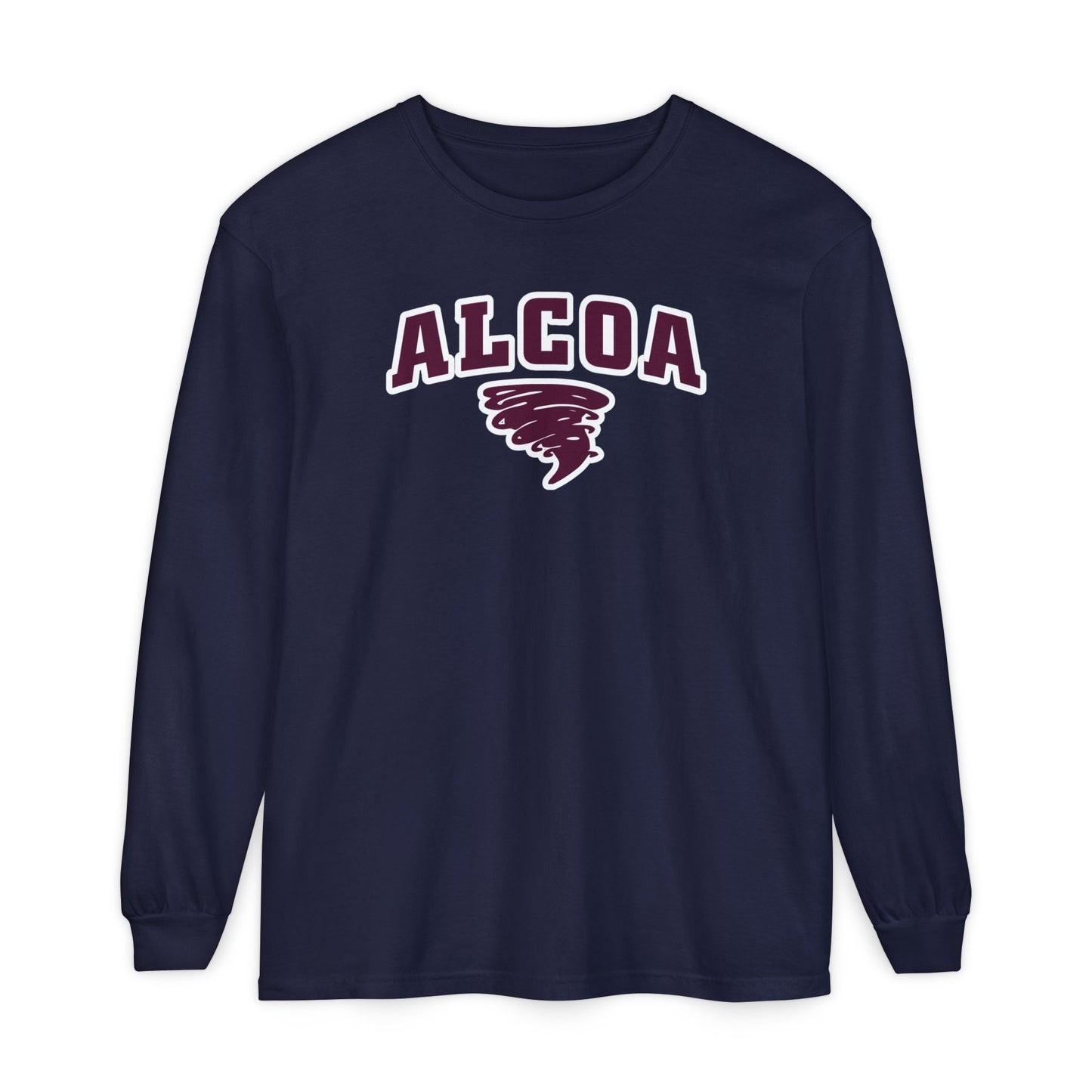 Garment-Dyed Long Sleeve Tee