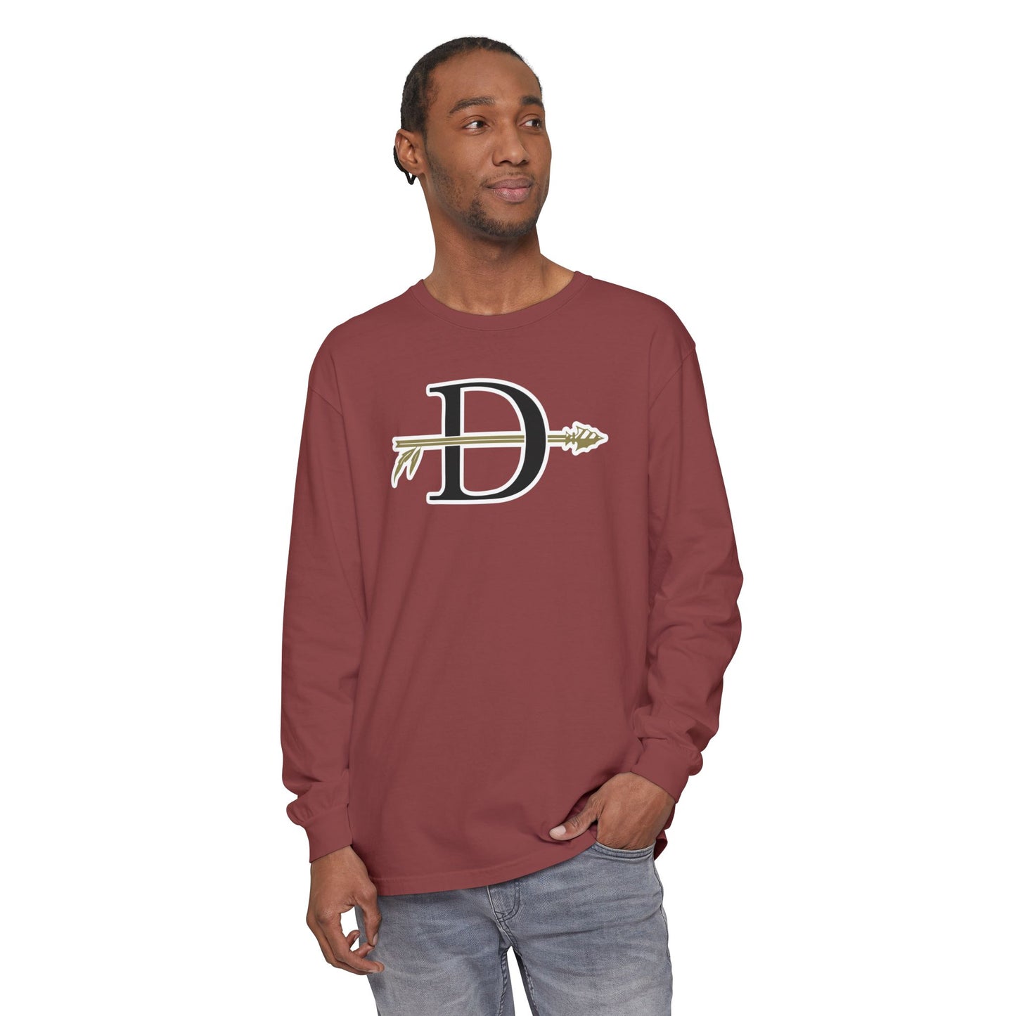Garment-Dyed Long Sleeve Tee