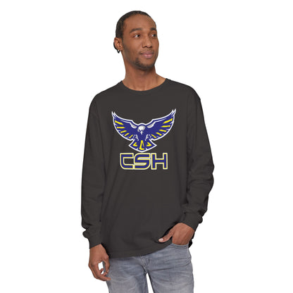 Garment-Dyed Long Sleeve Tee