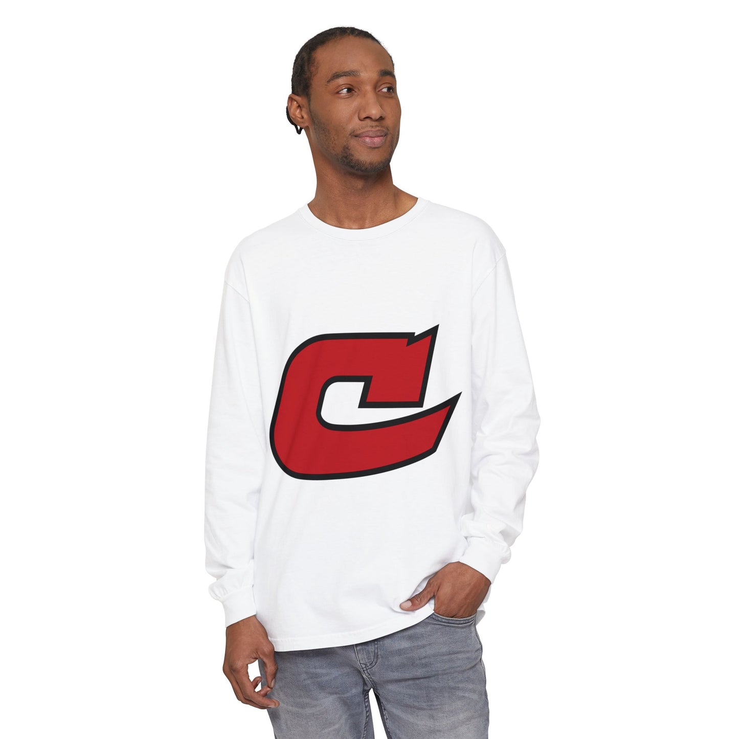Garment-Dyed Long Sleeve Tee