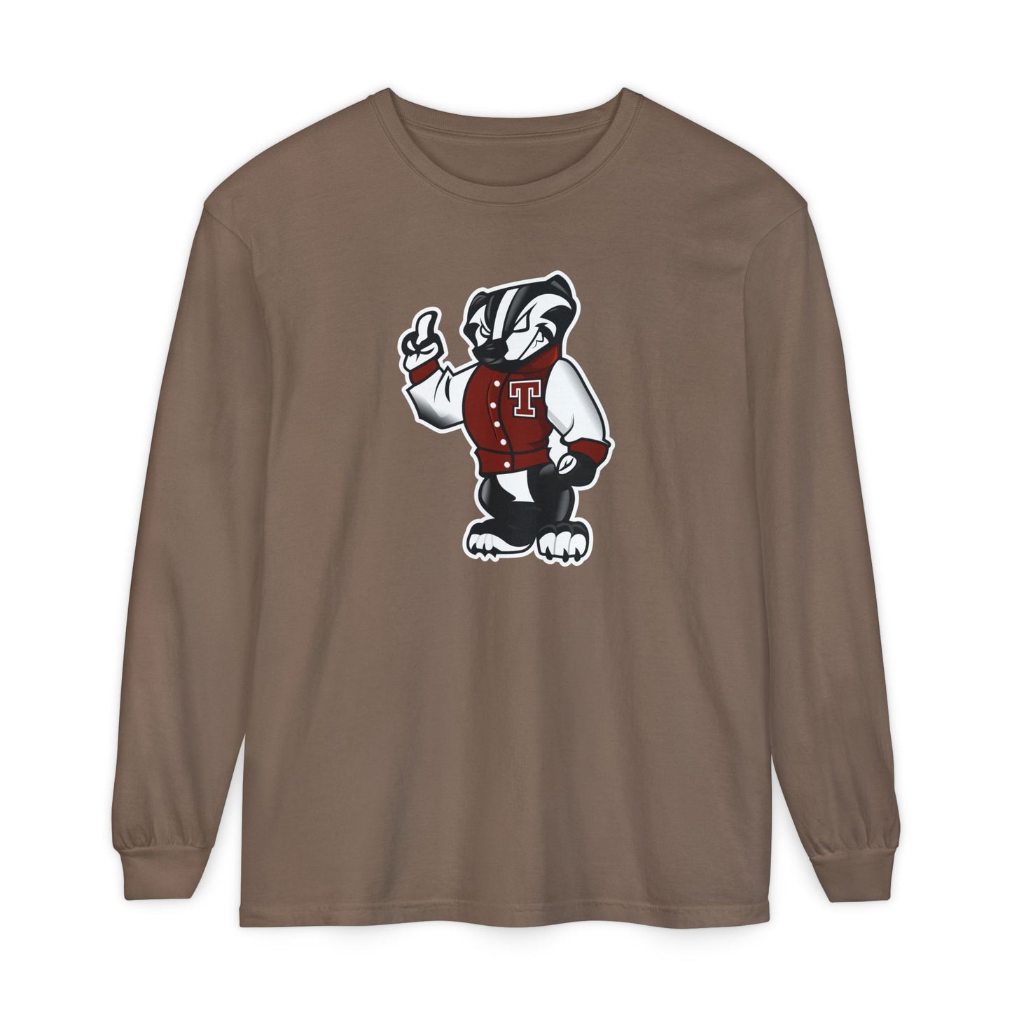 Garment-Dyed Long Sleeve Tee