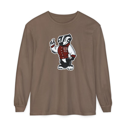 Garment-Dyed Long Sleeve Tee