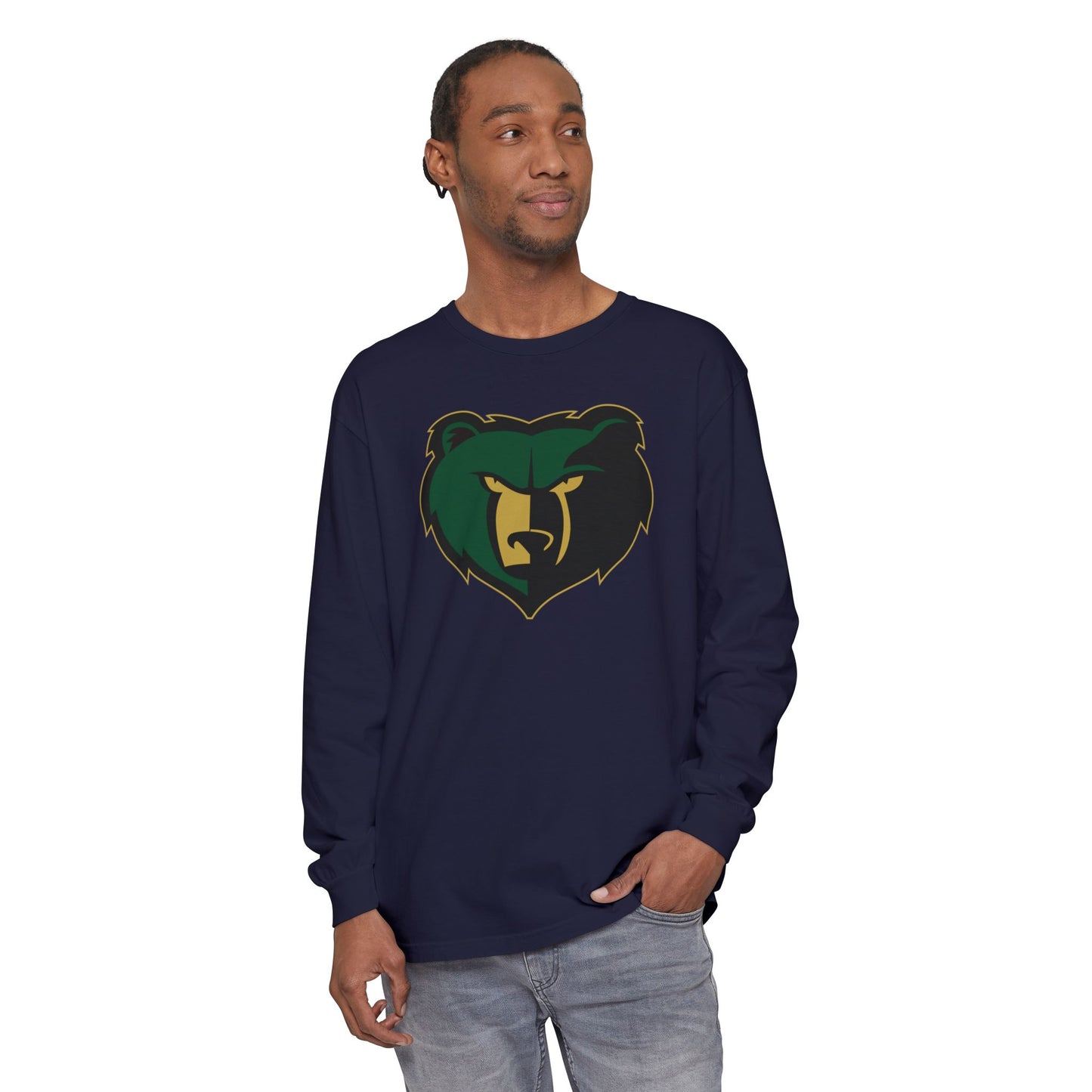 Garment-Dyed Long Sleeve Tee