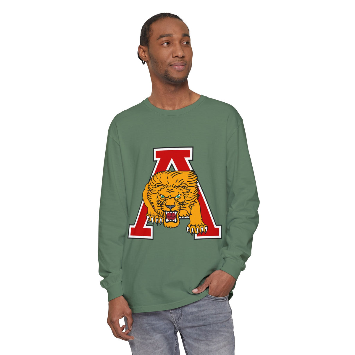 Garment-Dyed Long Sleeve Tee