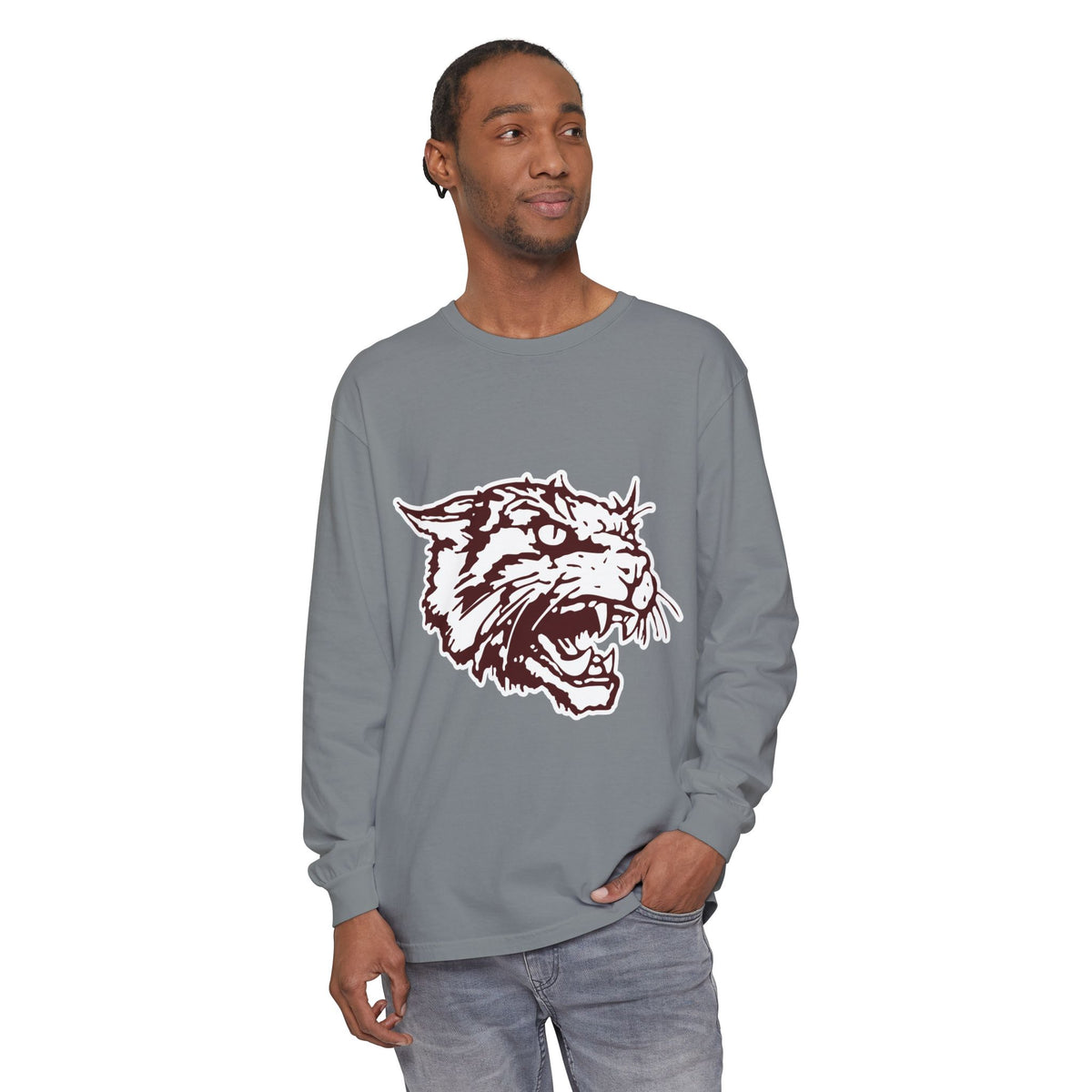 Garment-Dyed Long Sleeve Tee