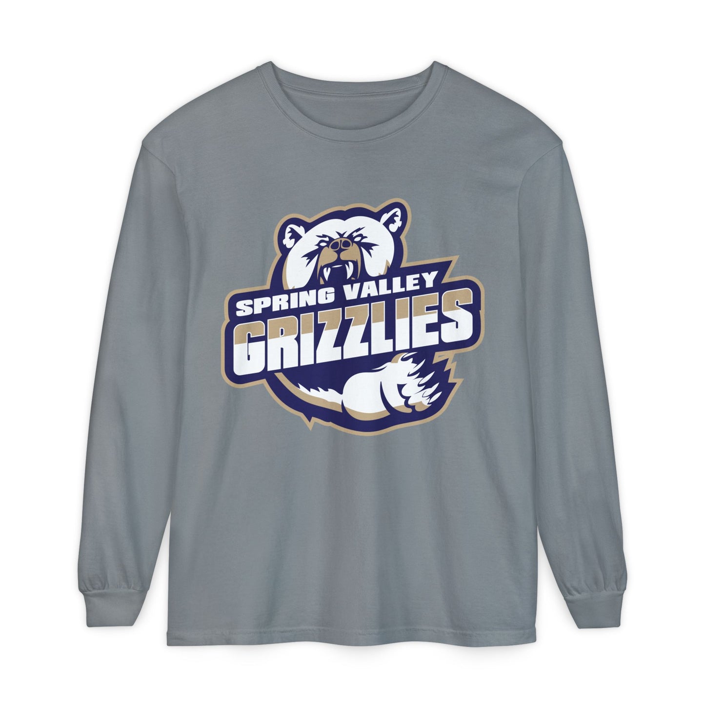 Garment-Dyed Long Sleeve Tee