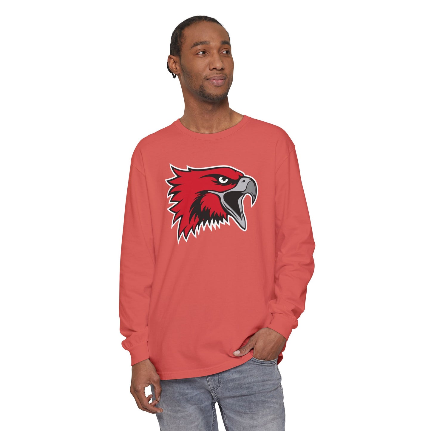 Garment-Dyed Long Sleeve Tee