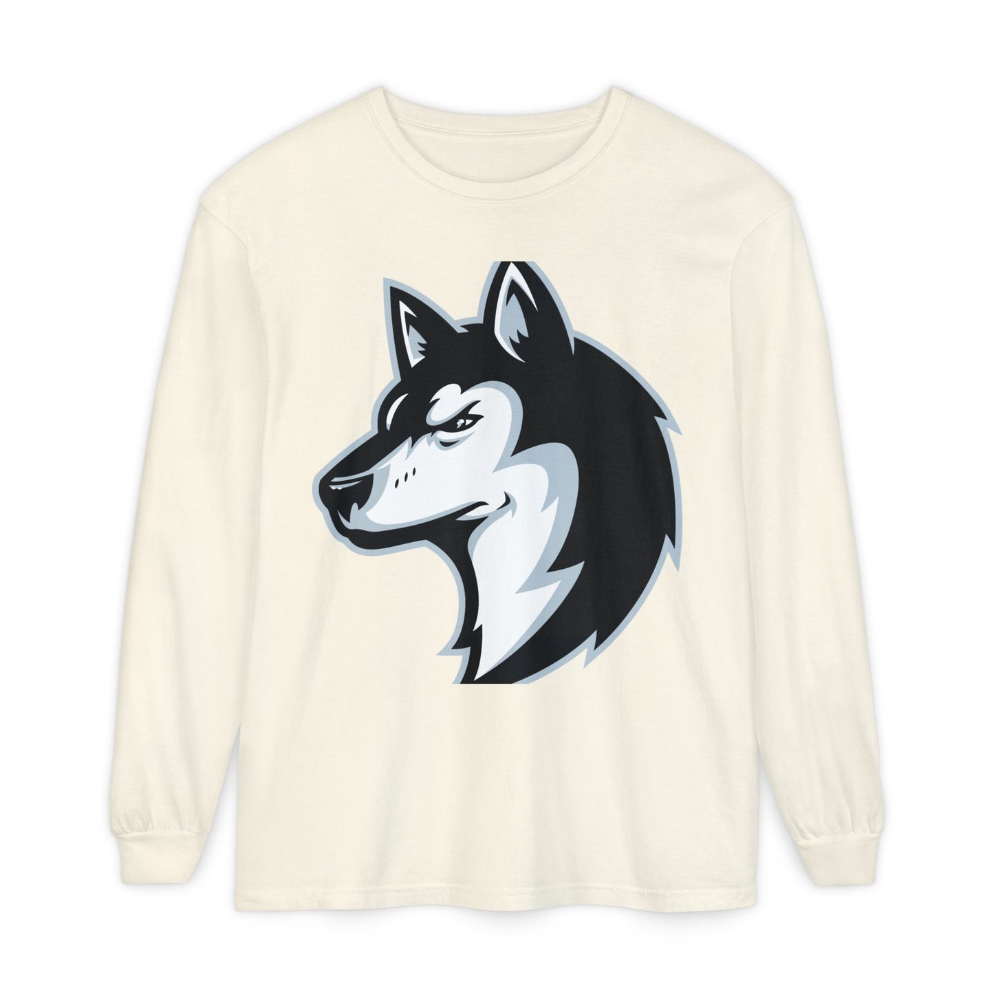 Garment-Dyed Long Sleeve Tee