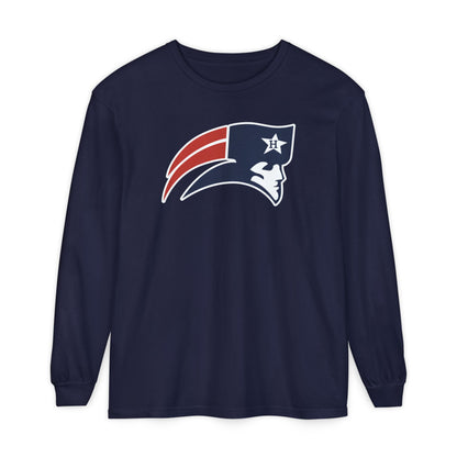 Garment-Dyed Long Sleeve Tee