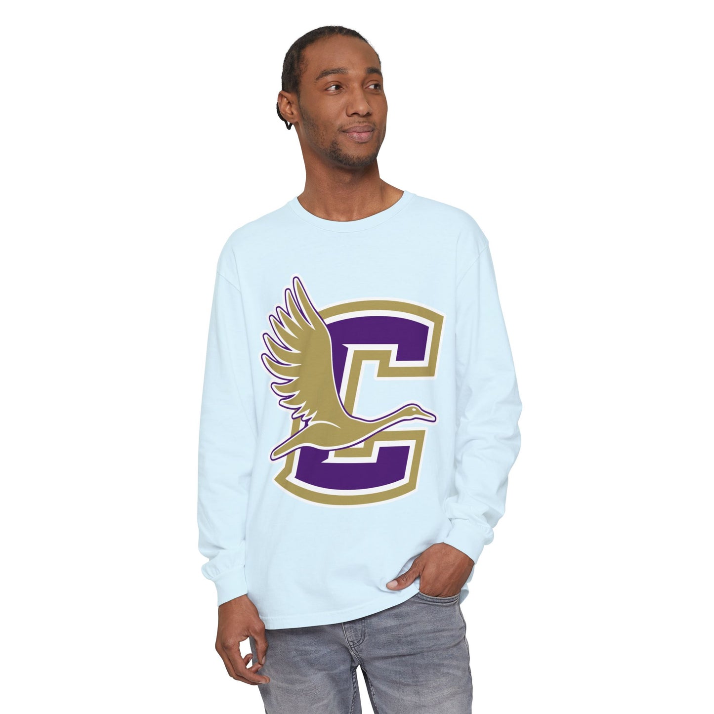 Garment-Dyed Long Sleeve Tee
