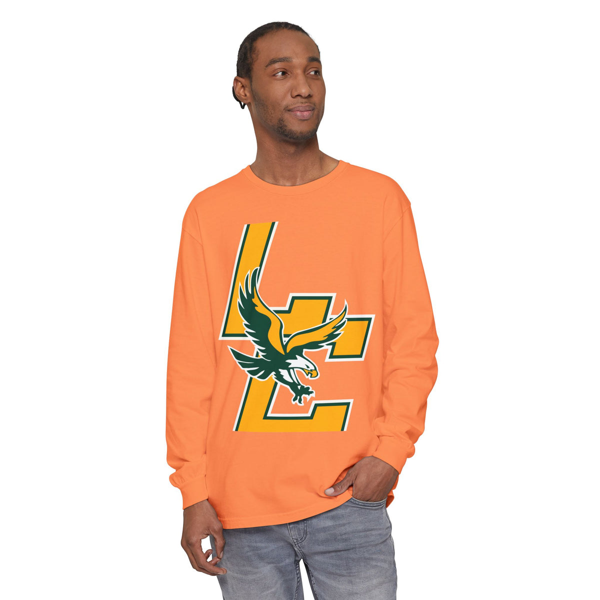 Garment-Dyed Long Sleeve Tee