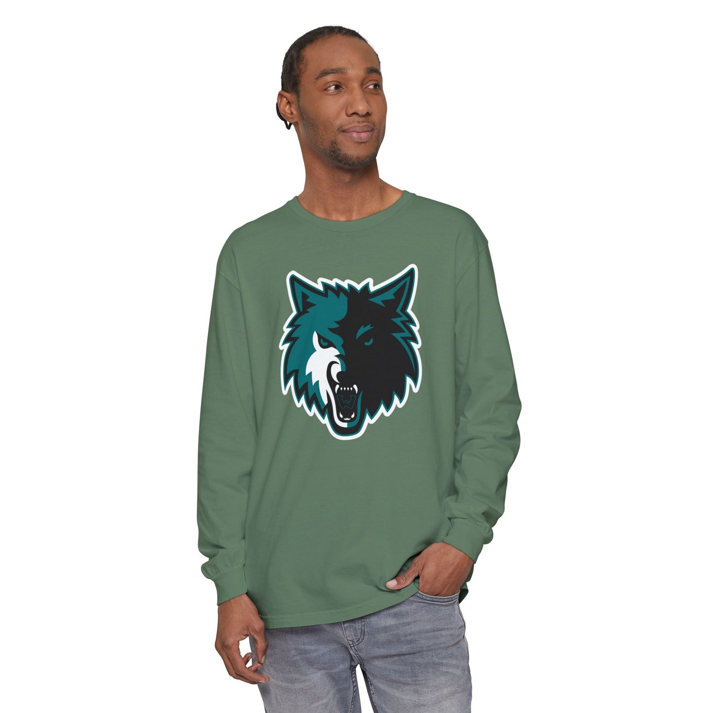 Garment-Dyed Long Sleeve Tee