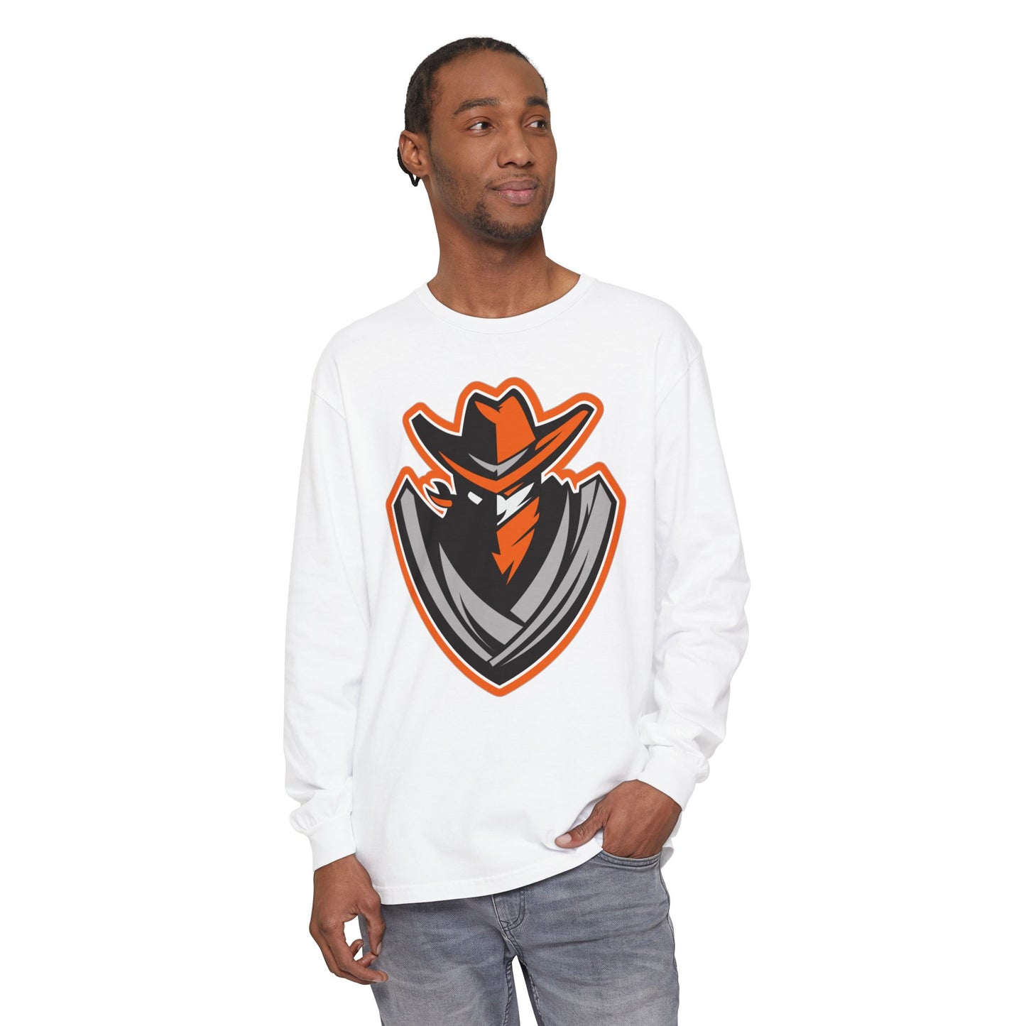 Garment-Dyed Long Sleeve Tee