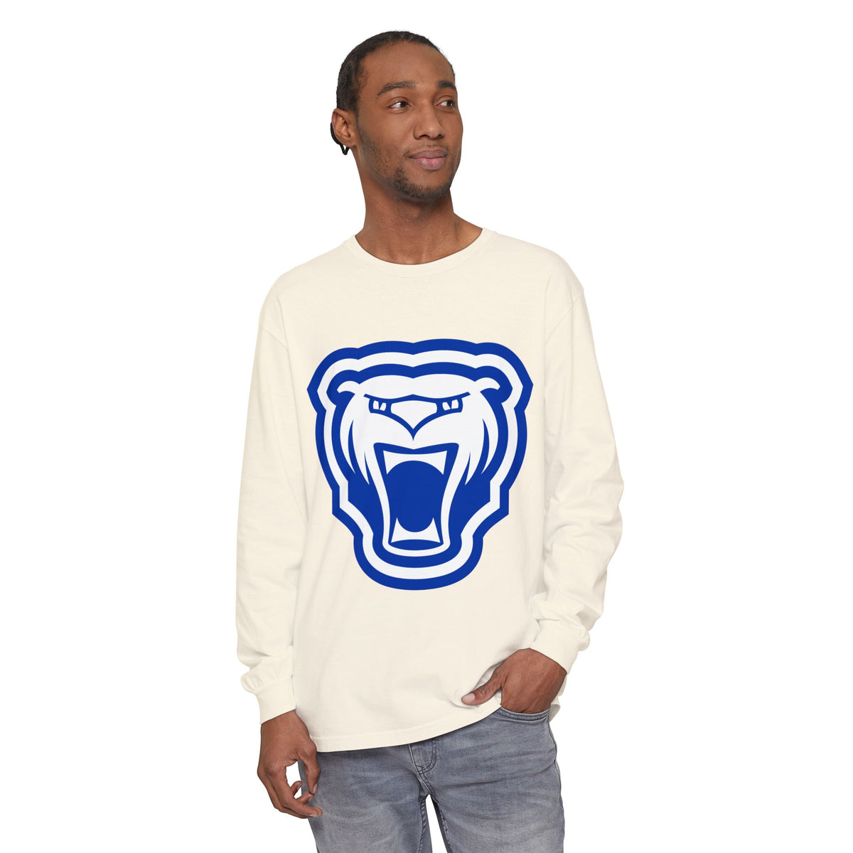Garment-Dyed Long Sleeve Tee