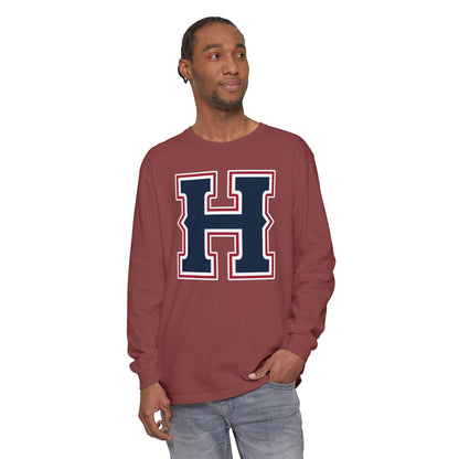 Garment-Dyed Long Sleeve Tee