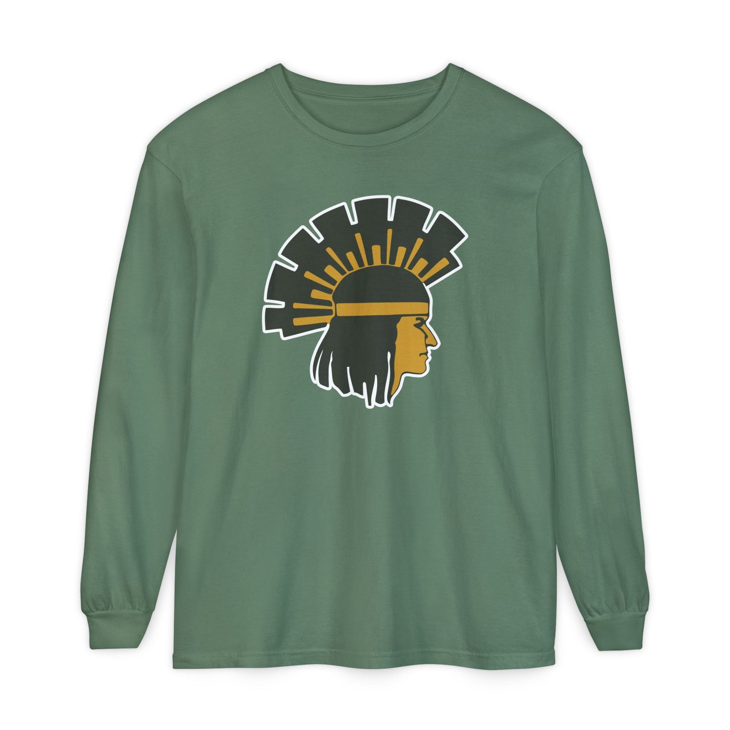 Garment-Dyed Long Sleeve Tee